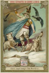 Odin, chief of the Norse gods